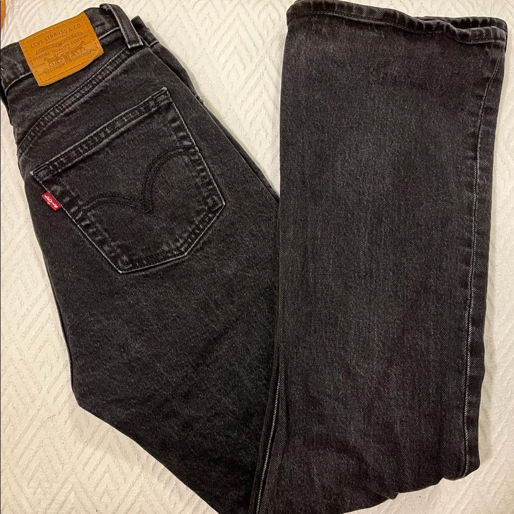 Women’s Levi’s Black Ribcage Bootcut Jeans